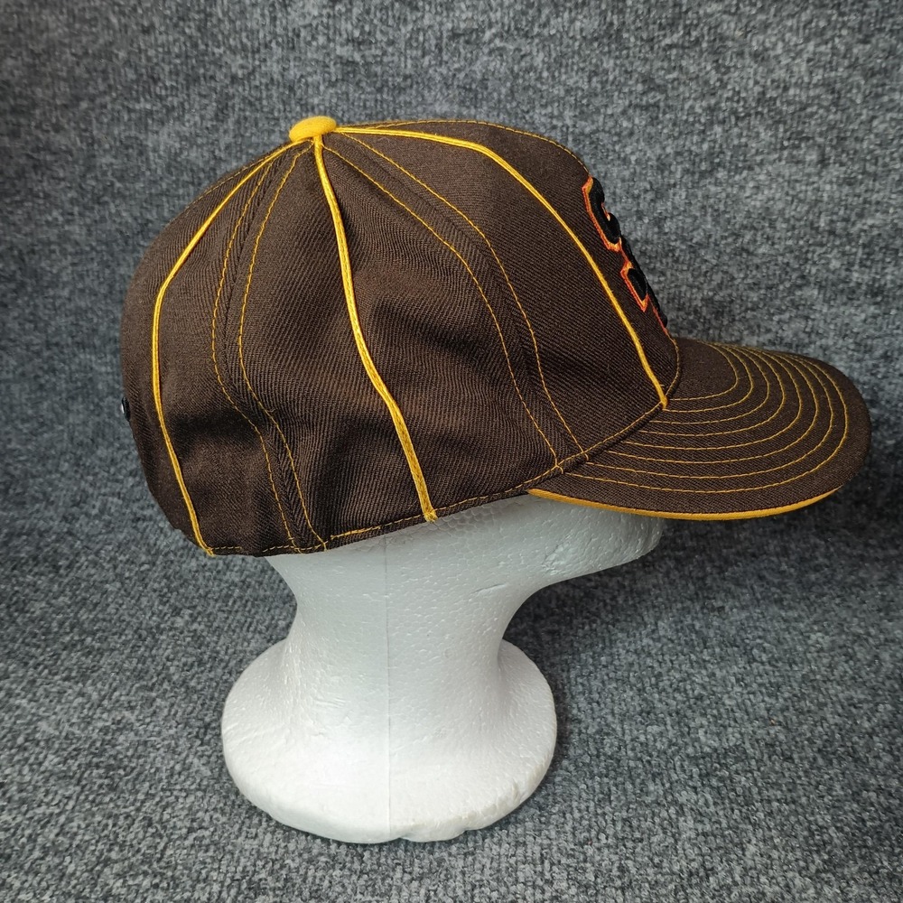 San Diego Padres American Needle Hat Cap Fitted Size 7 3/8 Piping Friar Logo - Picture 6 of 10
